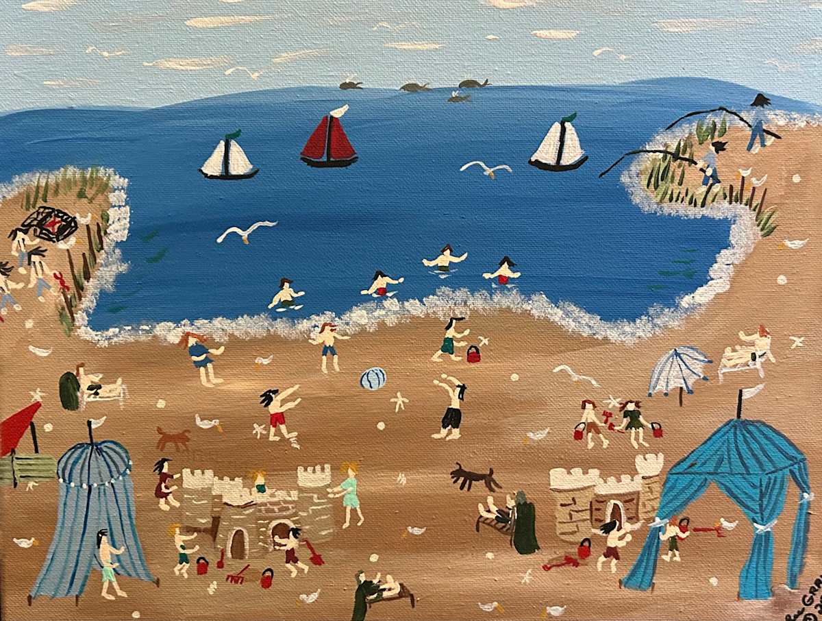 The Whales Are On A Journey by Lee Gray 