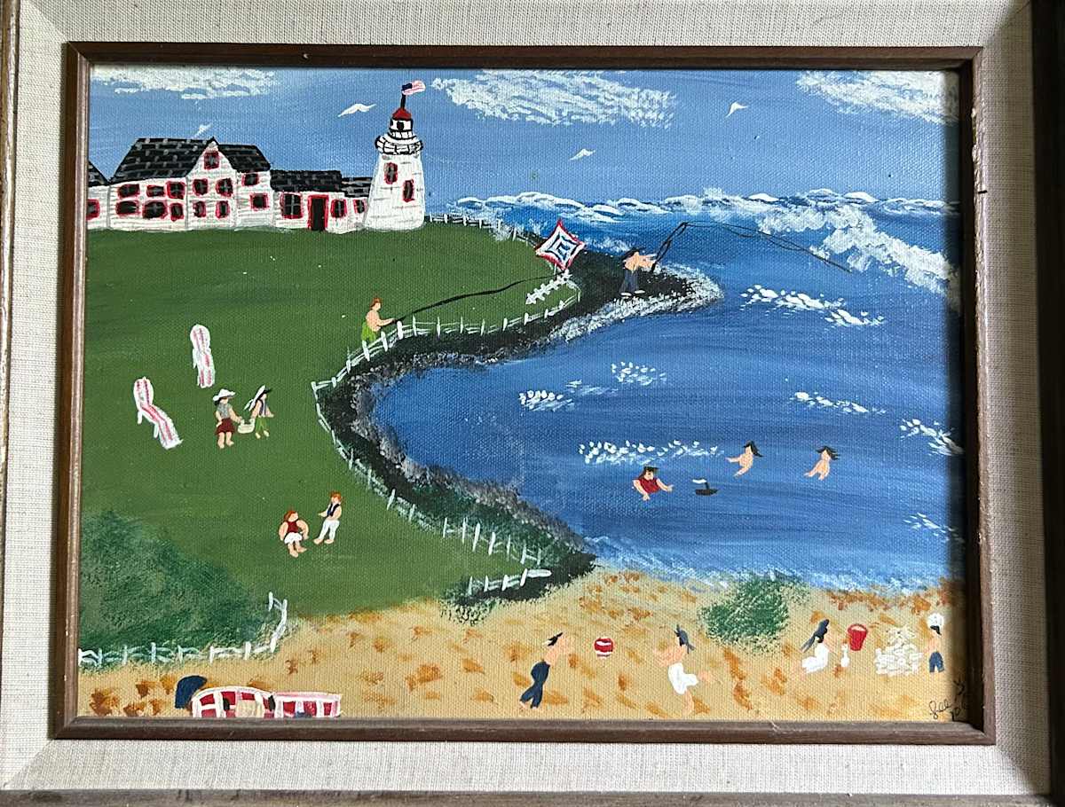 Having Fun At The Beach by Lee Gray 