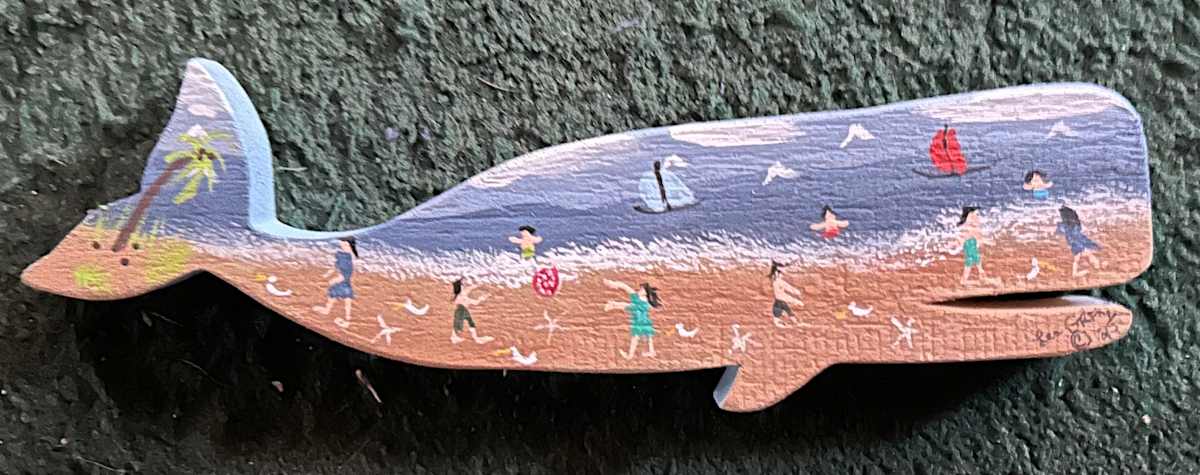 The Seagulls Are Flying - Whale - S by Lee Gray, Image 1.