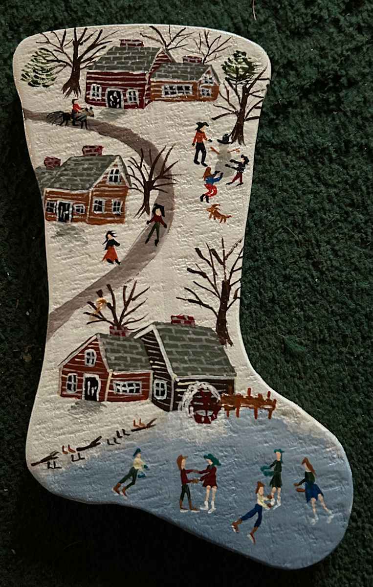 The Mill Pond Is Icy by Lee Gray, Image 1.