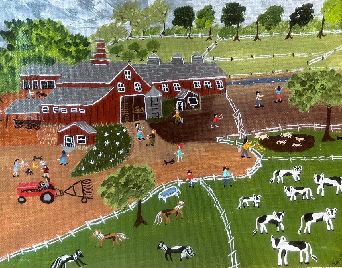 The Old Barn by Lee Gray 