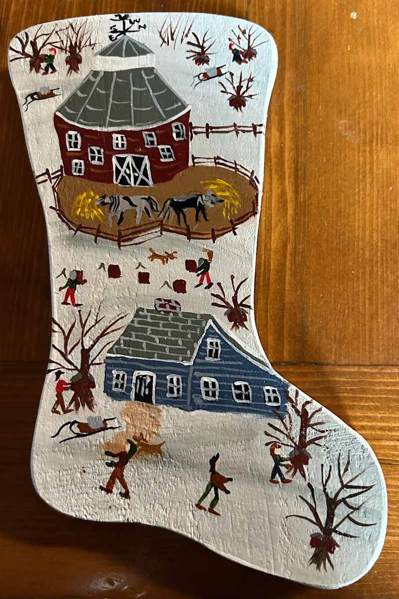 Everyone is Sapping - Wooden Sock by Lee Gray 