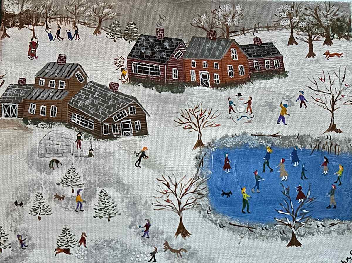 Making Snow Angels by Lee Gray, Image 1.