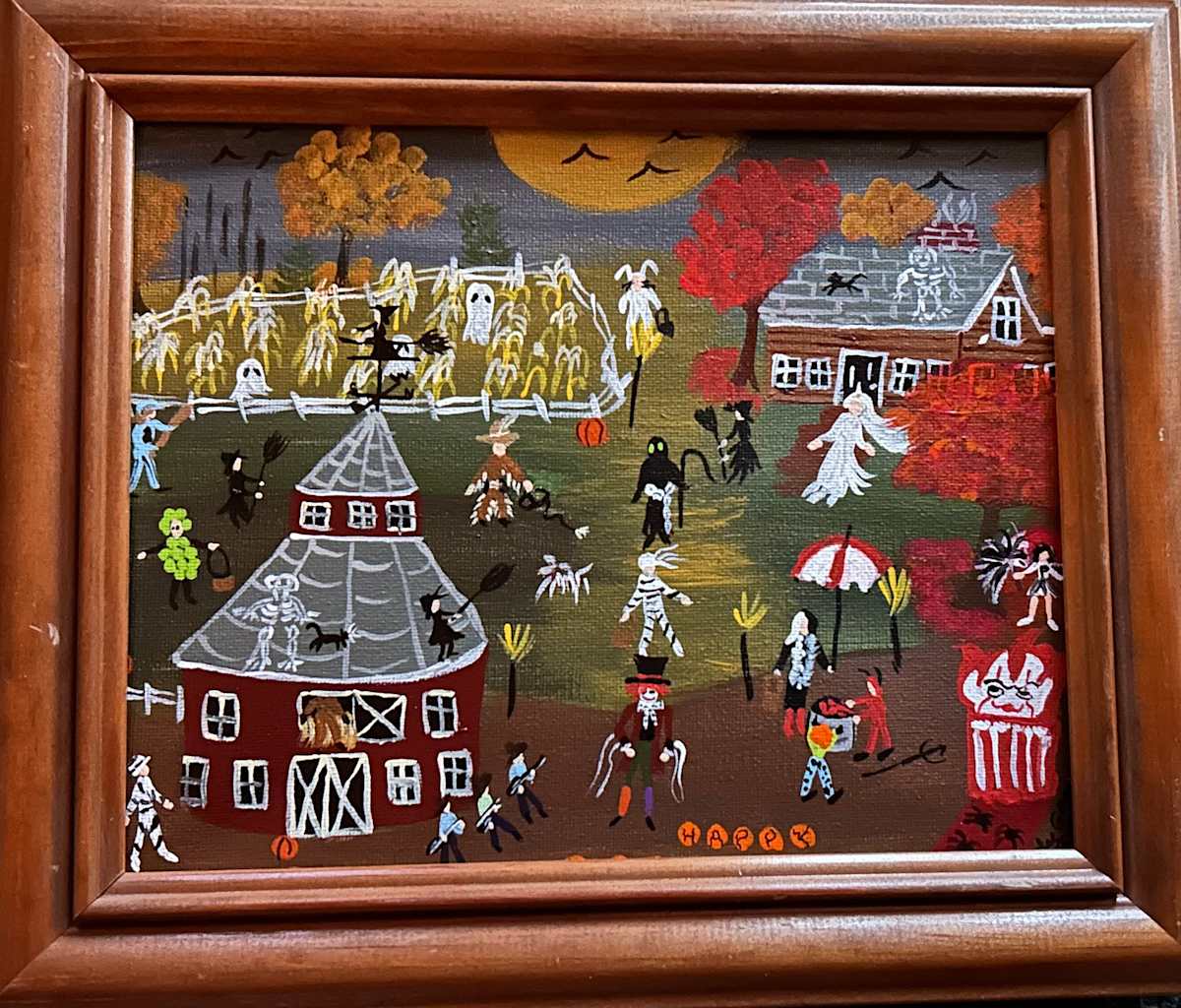 A Happy Halloween by Lee Gray 