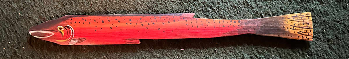 Cut Throat Wooden Fish #1 by Lee Gray, Image 1.