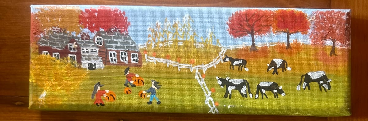 The Cows Are Grazing by Lee Gray, Image 1.