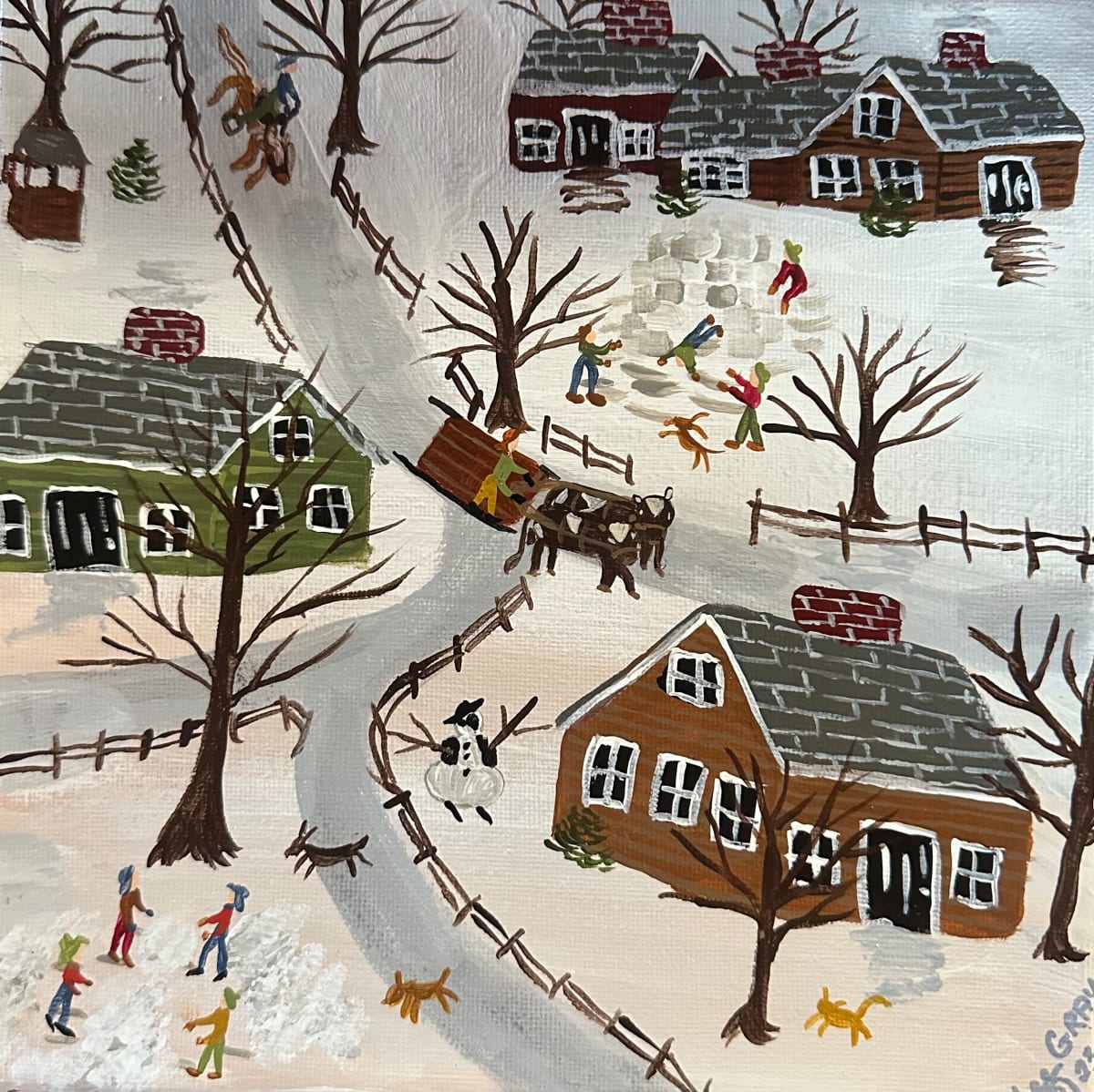 A Snowy Day by Lee Gray 