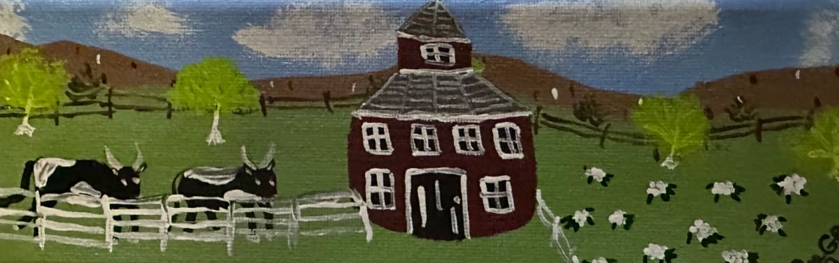 The Sheep Are Grazing by Lee Gray 