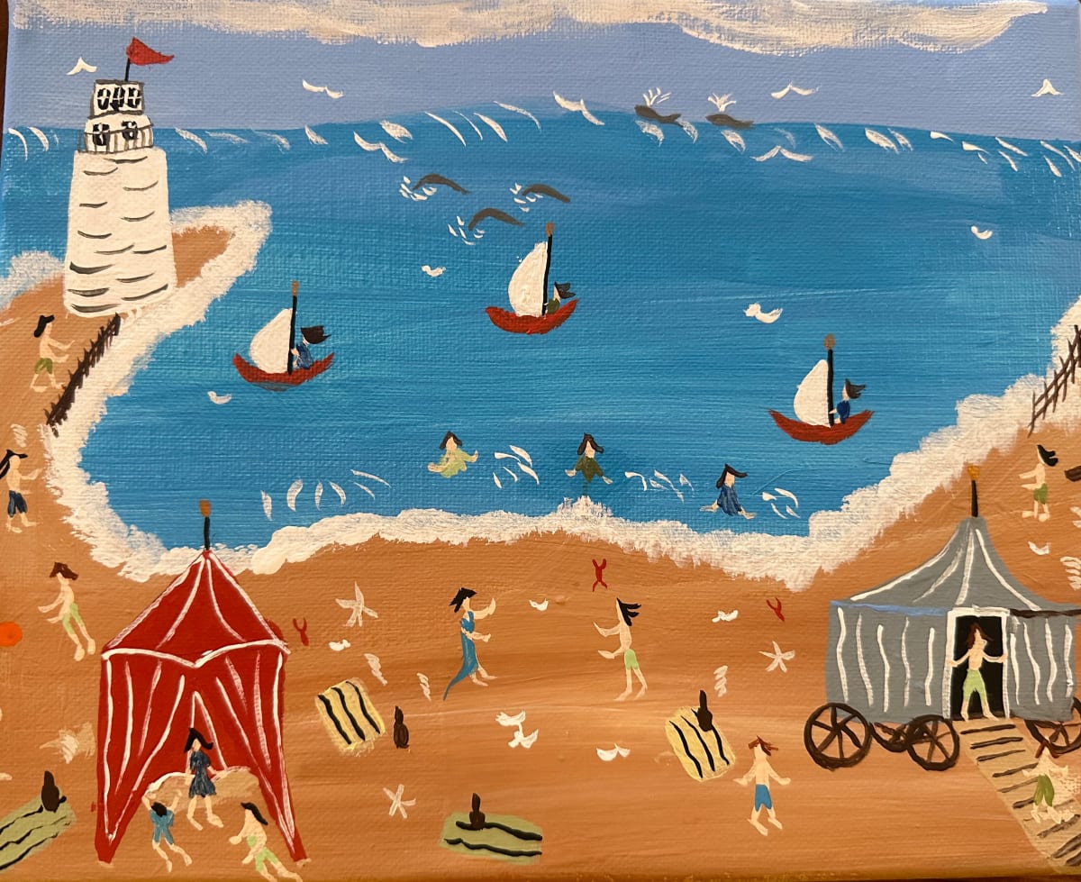 The Dolphins Are Jumping by Lee Gray 