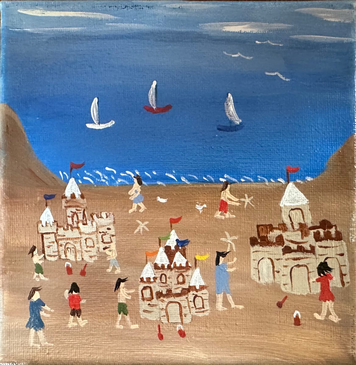 Building Sand Castles by Lee Gray 