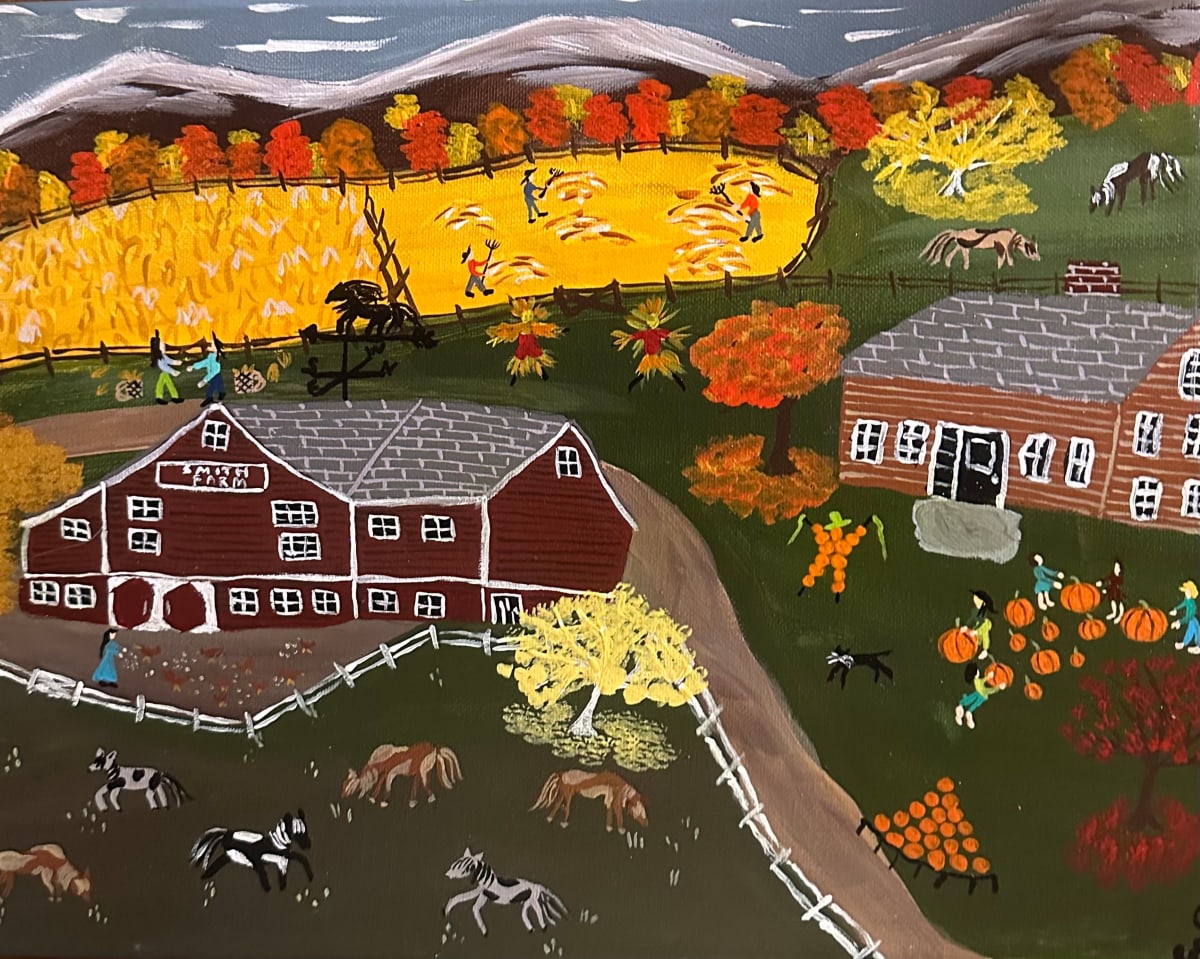 The Big Red Barn by Lee Gray 