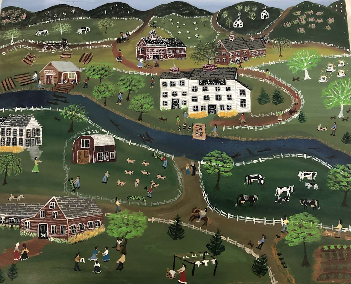 Spring Time on the Farm, Image 3.