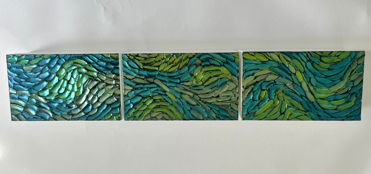 YOU'RE MY OBSESSION (#1)  (Triptych) by Michele LeMaitre 