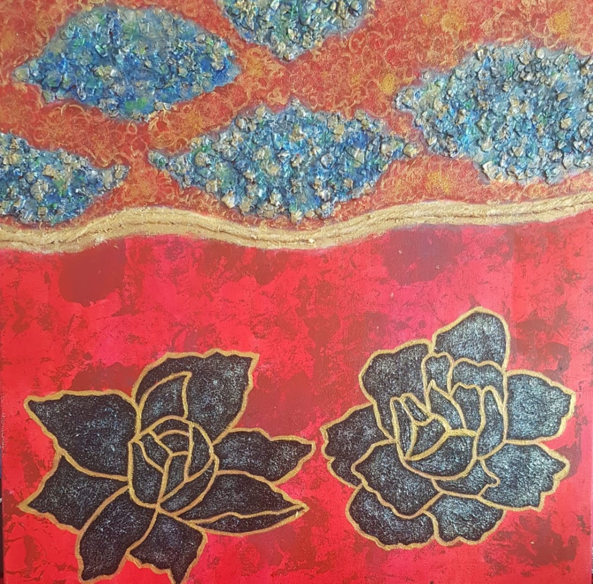 Concubine  Image: Peonies for wealth and clouds for celestial mobility