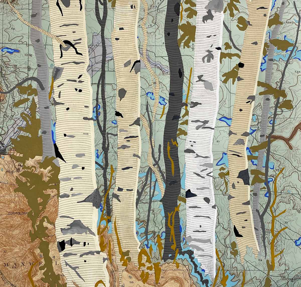 Rivers Feed the Trees #451, Image 1.
