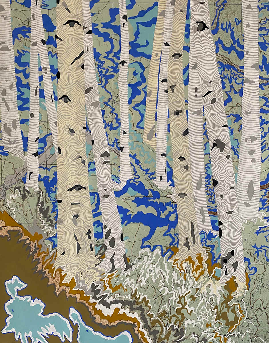 Rivers Feed the Trees #454 by Meredith Nemirov  Image: Rivers Feed the Trees #454