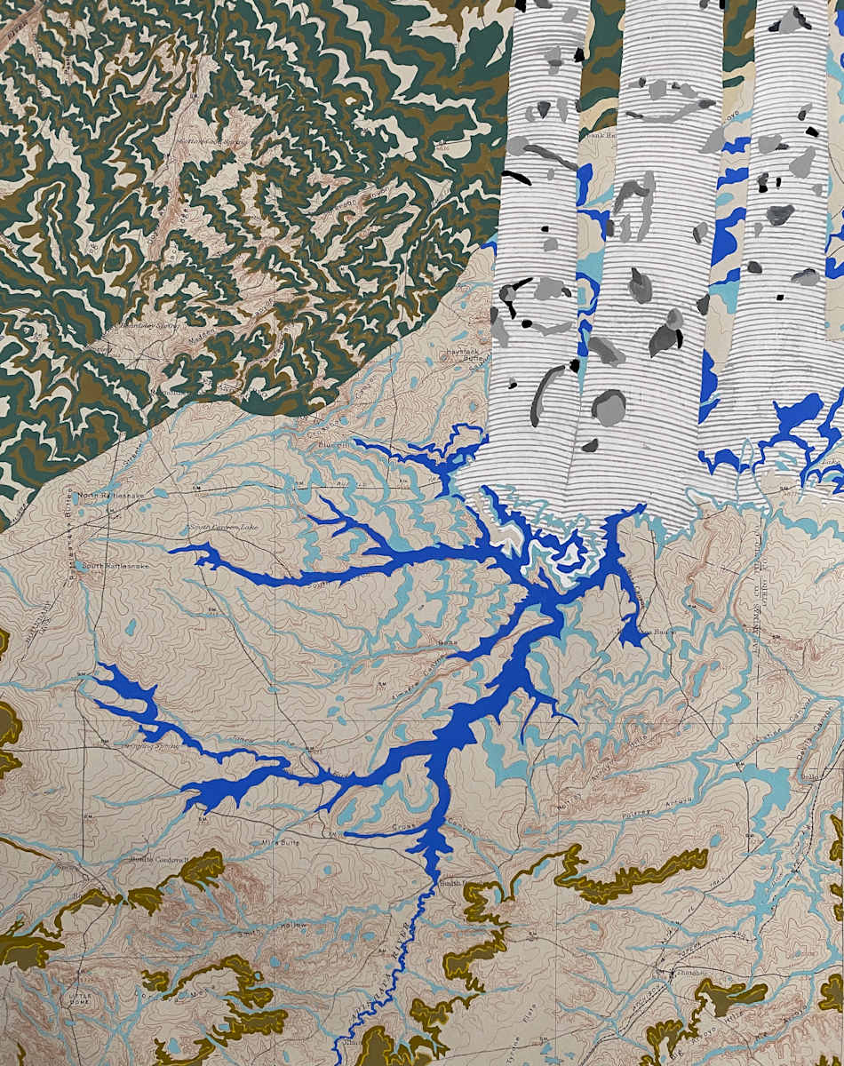 RIVERS FEED THE TREES #460 