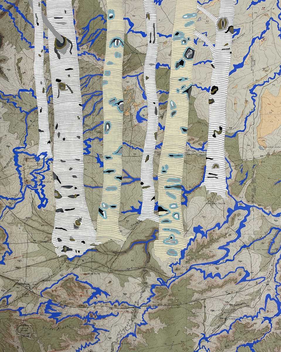 Rivers Feed the Trees #461 by Meredith Nemirov  Image: Rivers Feed the Trees #461