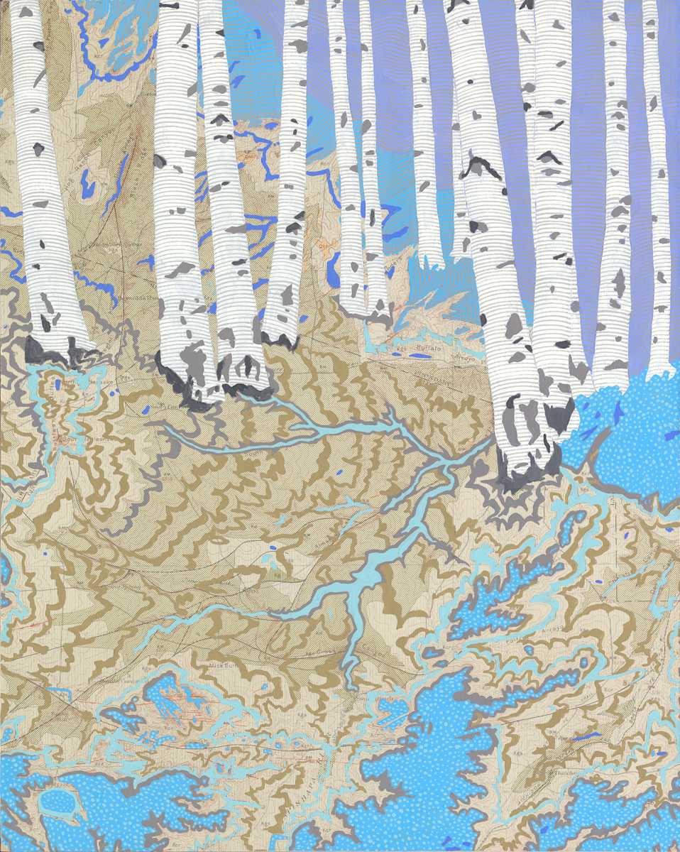 Rivers Feed the Trees #462 by Meredith Nemirov 