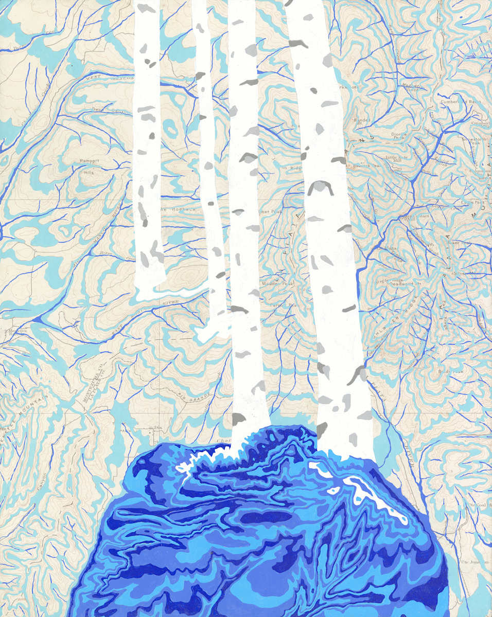 Rivers Feed the Trees #467 by Meredith Nemirov 