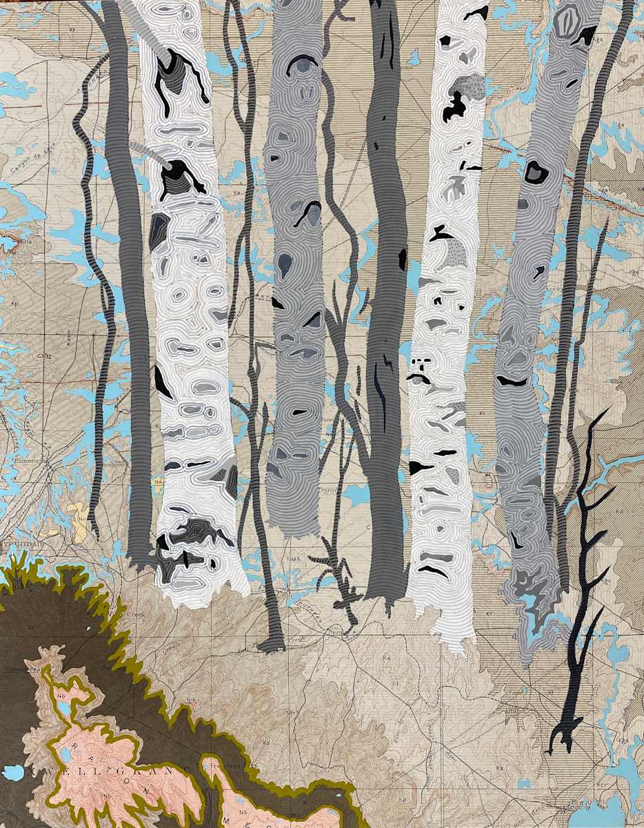 RIVERS FEED THE TREES #468 by Meredith Nemirov 