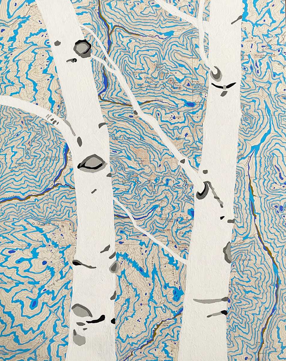 Rivers Feed the Trees #472 by Meredith Nemirov 