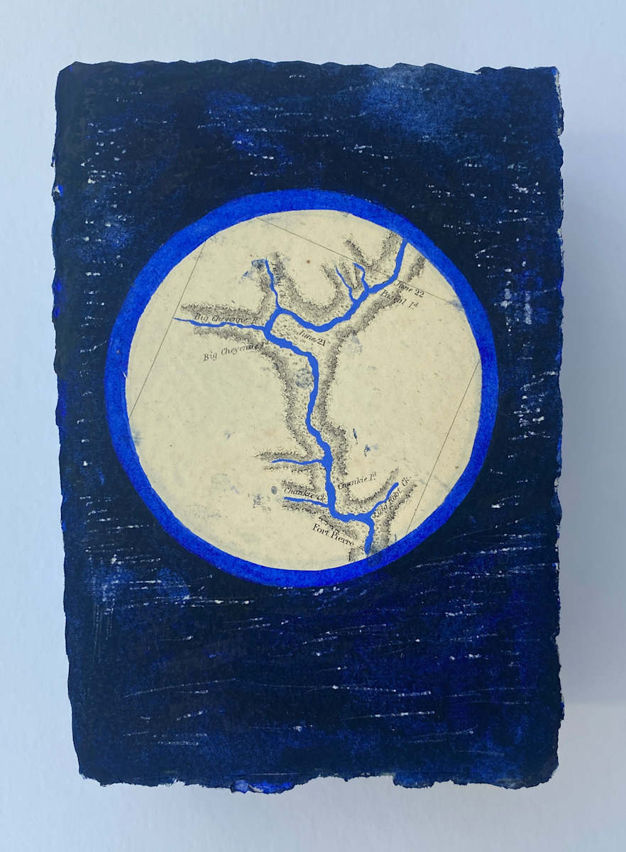 River/Moon - Big Cheyenne by Meredith Nemirov 