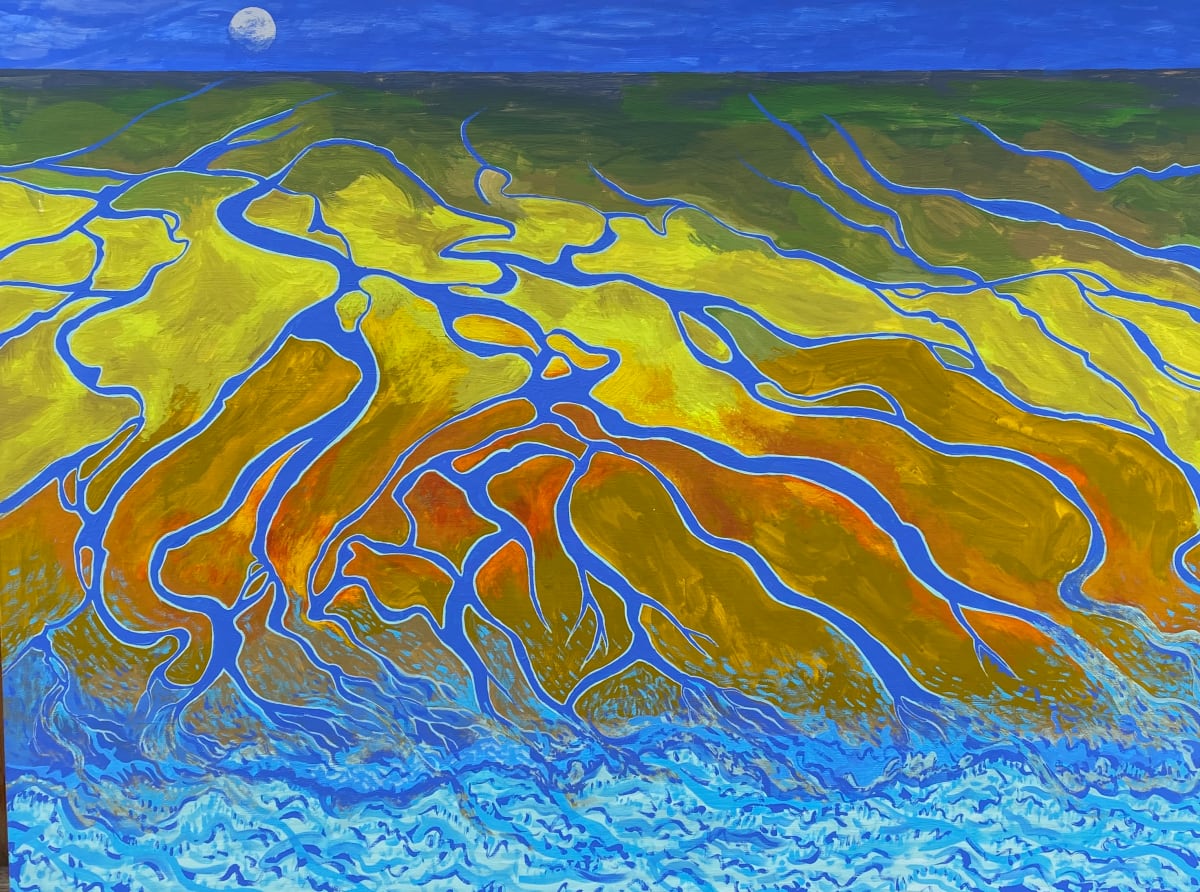 Headwaters: Mouth, Estuary by Meredith Nemirov, Image 1.