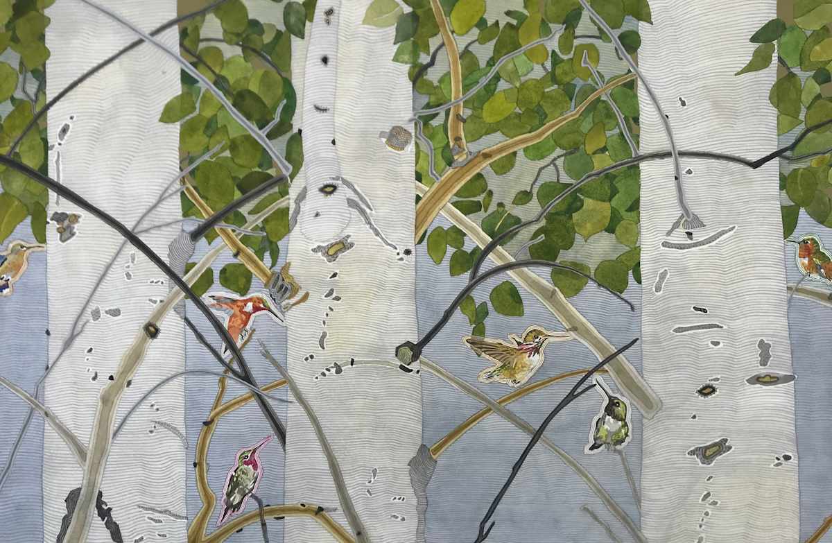 Hummingbird Trees by Meredith Nemirov 