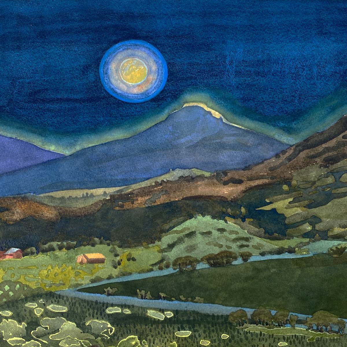 STRAWBERRY MOON by Meredith Nemirov 