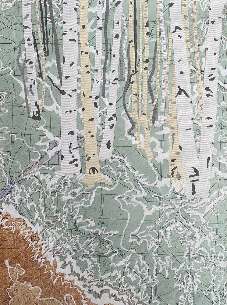 Topography of Snow One by Meredith Nemirov  Image: Topography of Snow One