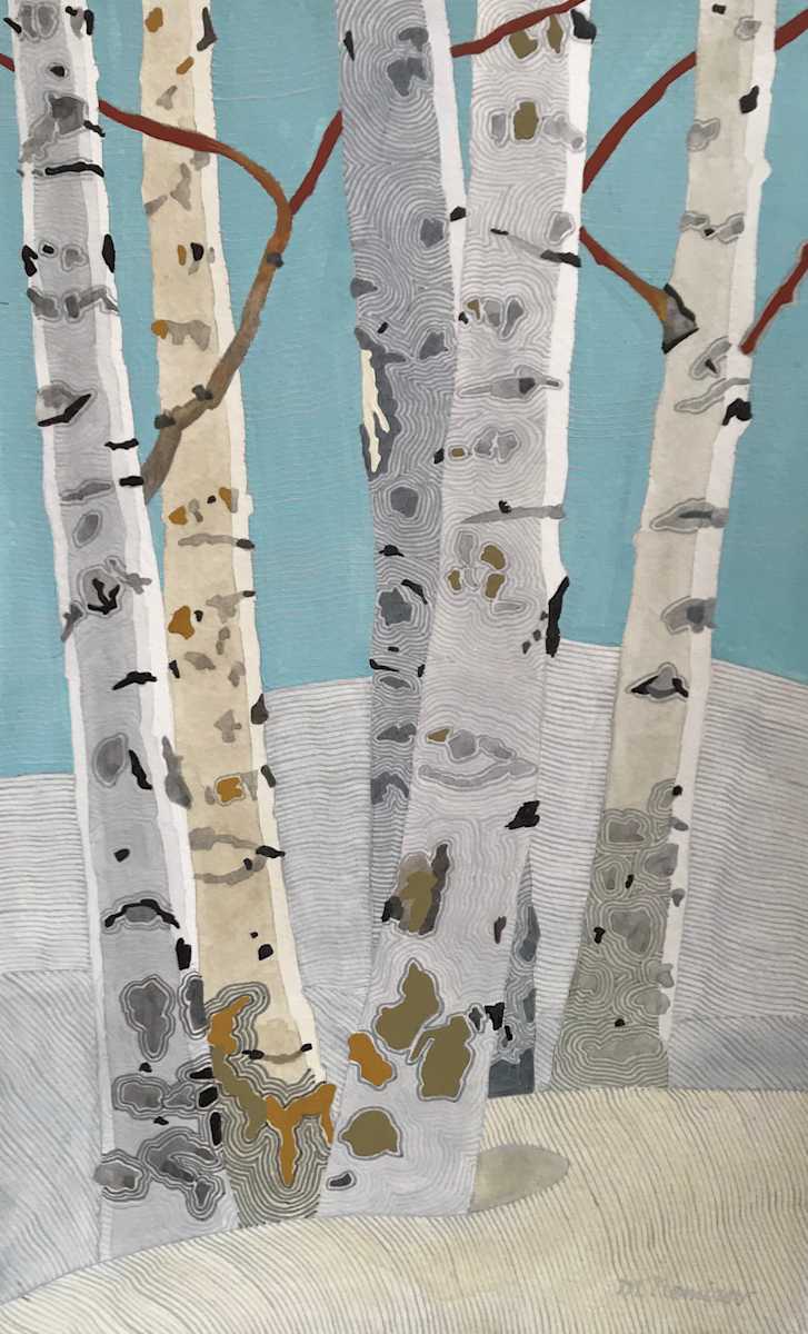 Winter Woods I by Meredith Nemirov 