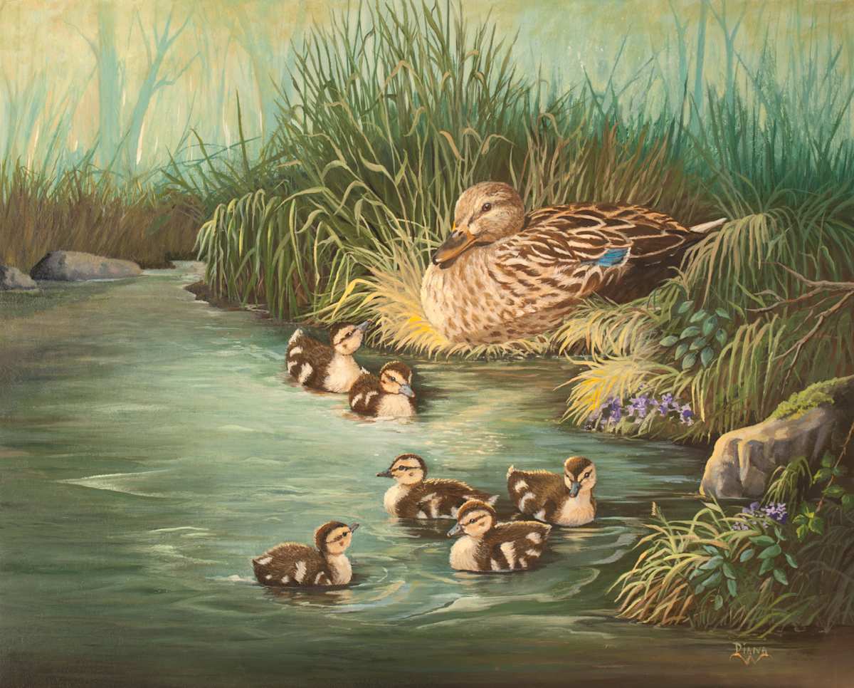 Six Little Quackers, Image 1.
