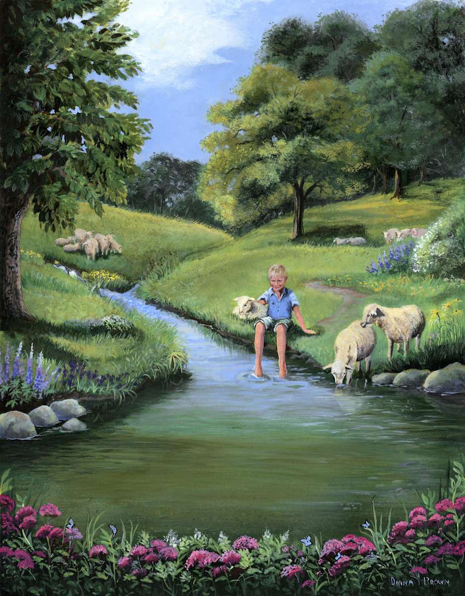 Psalm 23, Image 1.
