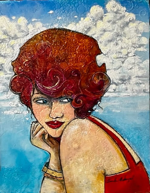 Red Headed Woman by Brenda McDougall 
