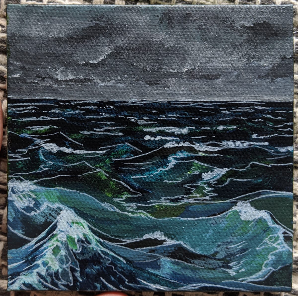 Miniature Ocean Study #4 