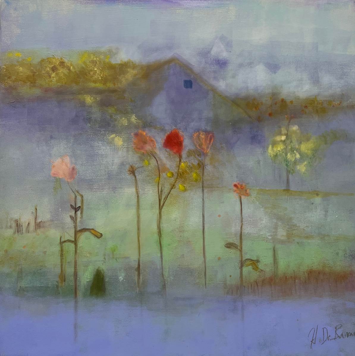 By the Riverside by Helen DeRamus 