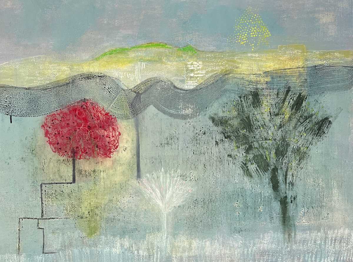 "Crimson Canopy" by Helen DeRamus, Image 1.
