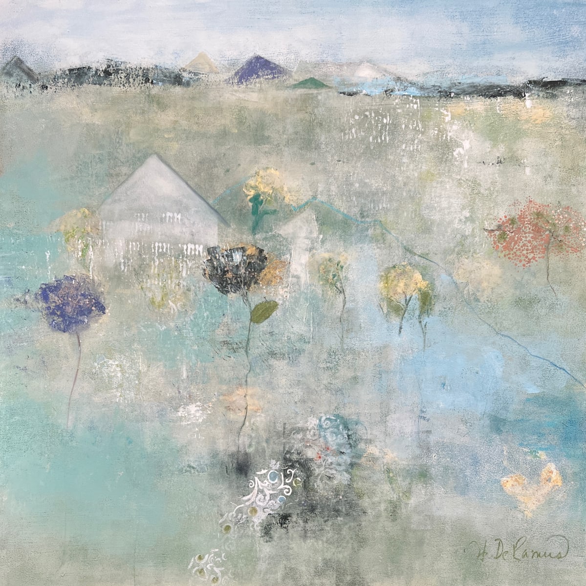 "Mountainside" by Helen DeRamus 