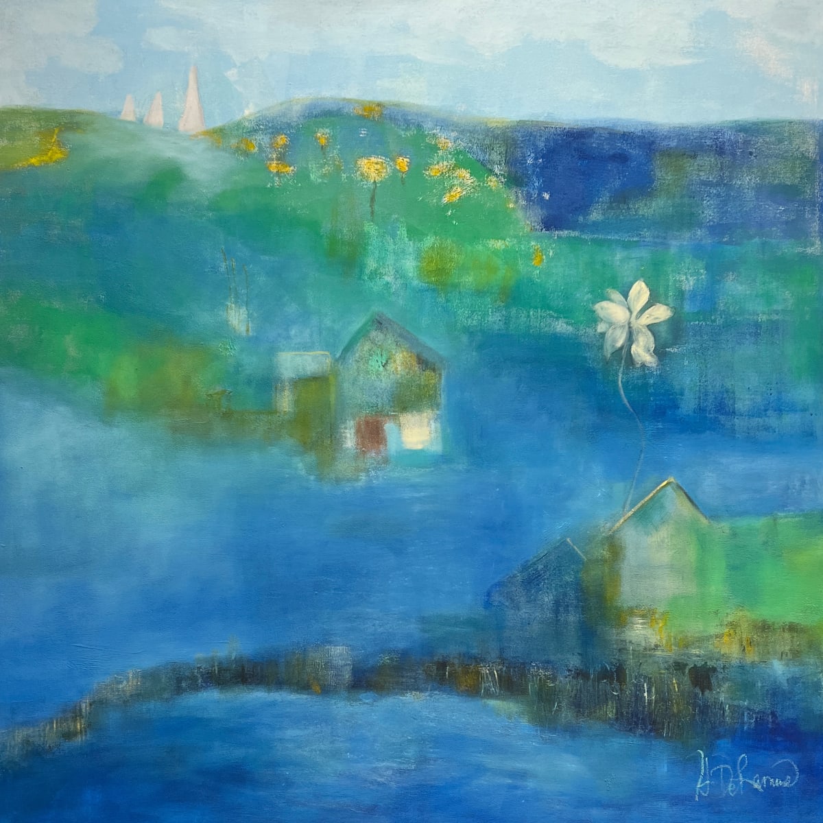 "My Blue Heaven" by Helen DeRamus, Image 1.