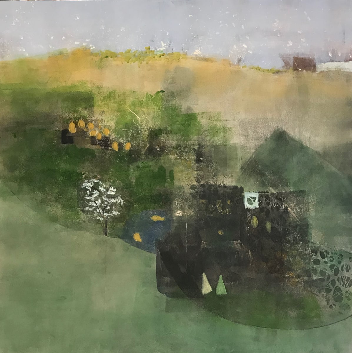 "Edgeland" (Framed) by Helen DeRamus, Image 1.