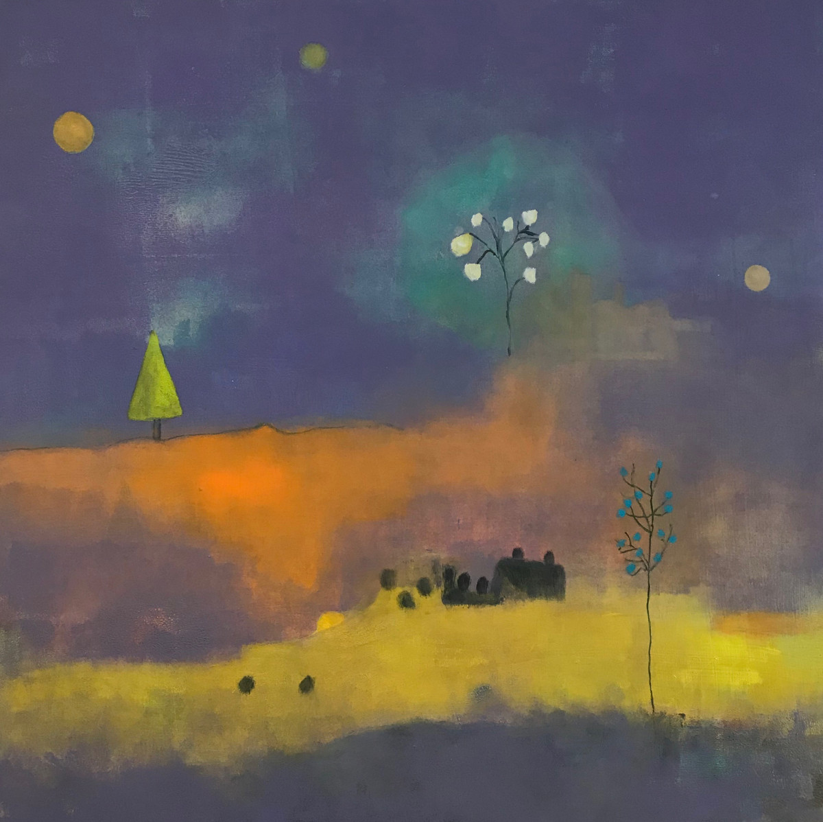 Three Moons Away by Helen DeRamus 