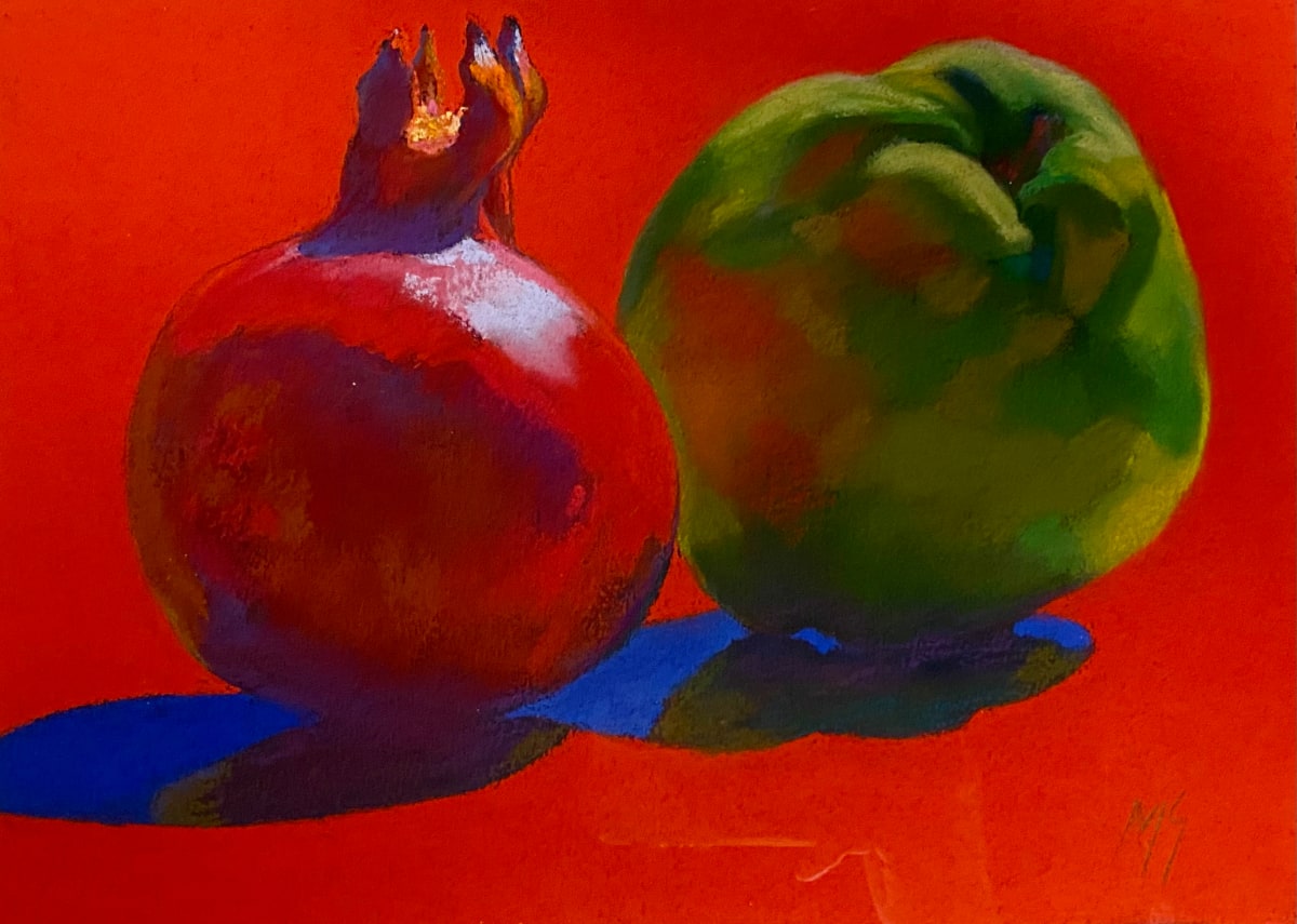 Red & Green #2 by Mary Silverwood 