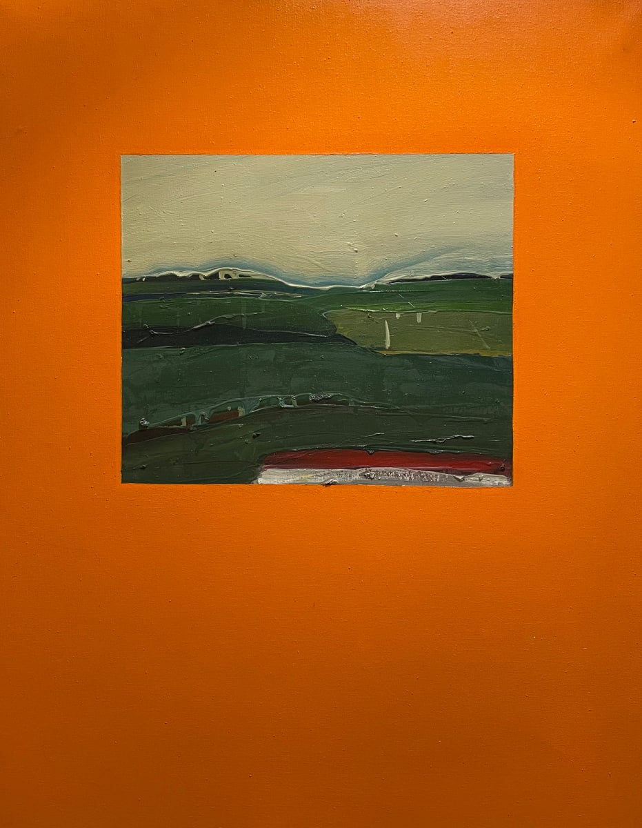 Landscape in an Orange by James Engeseth 