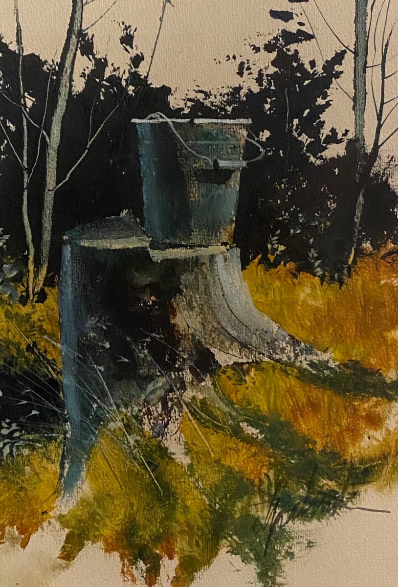 Bucket in Grass by Thomas Palmerton, Image 1.