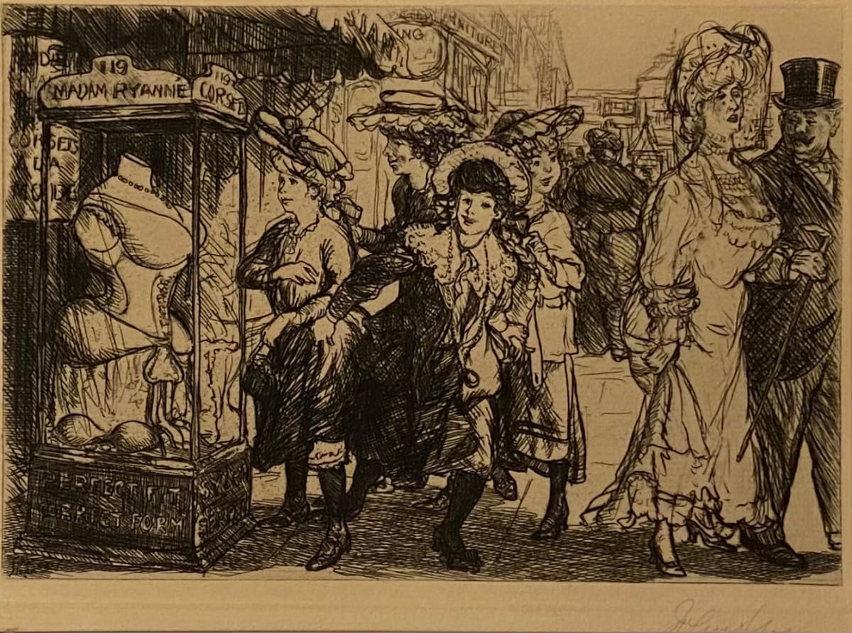 The Showcase by John Sloan, Image 1.