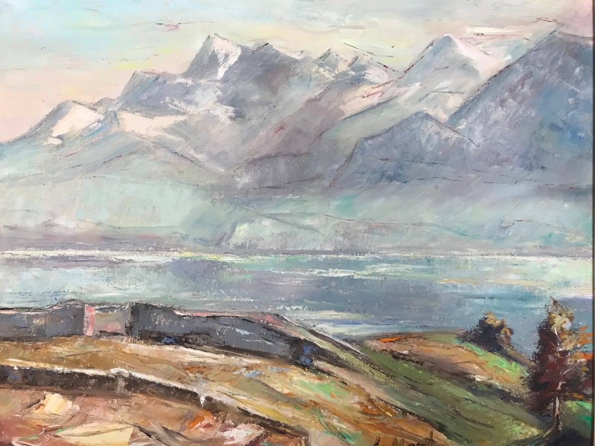 Mountain Landscape by DeMont 
