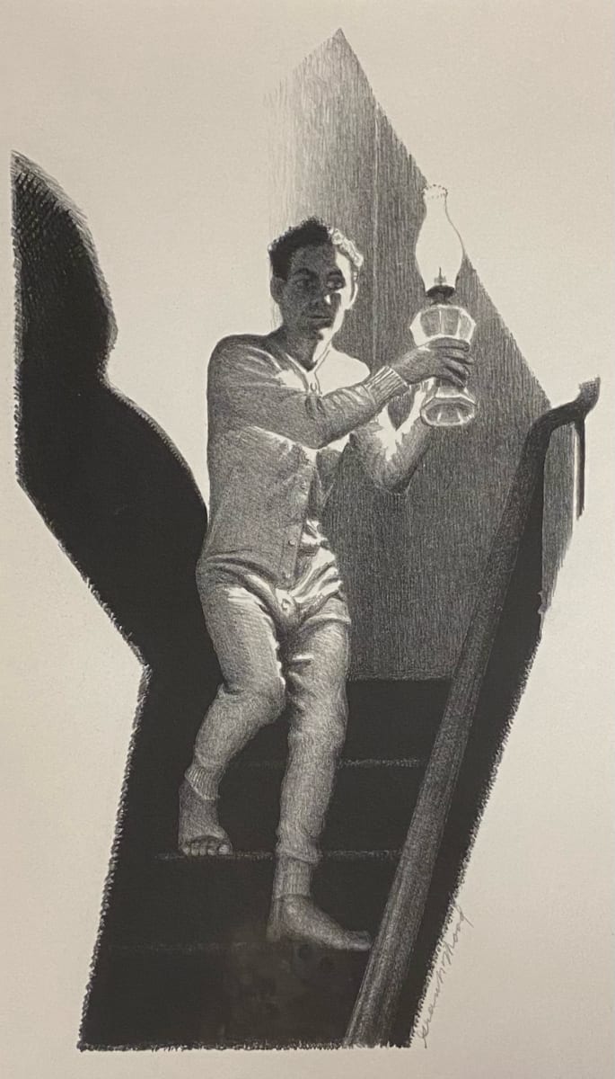Midnight Alarm by Grant Wood, Image 1.