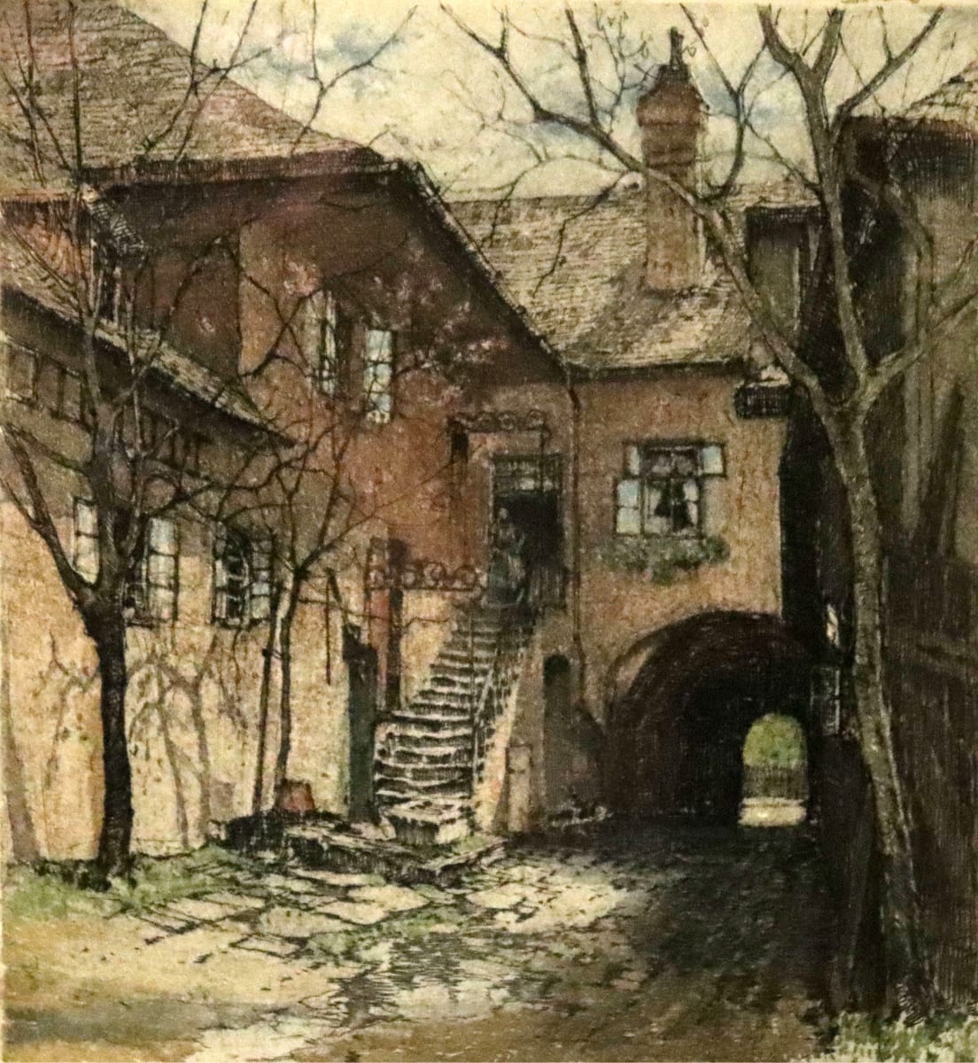 Shubert's House, Vienna by Luigi Kasimir 