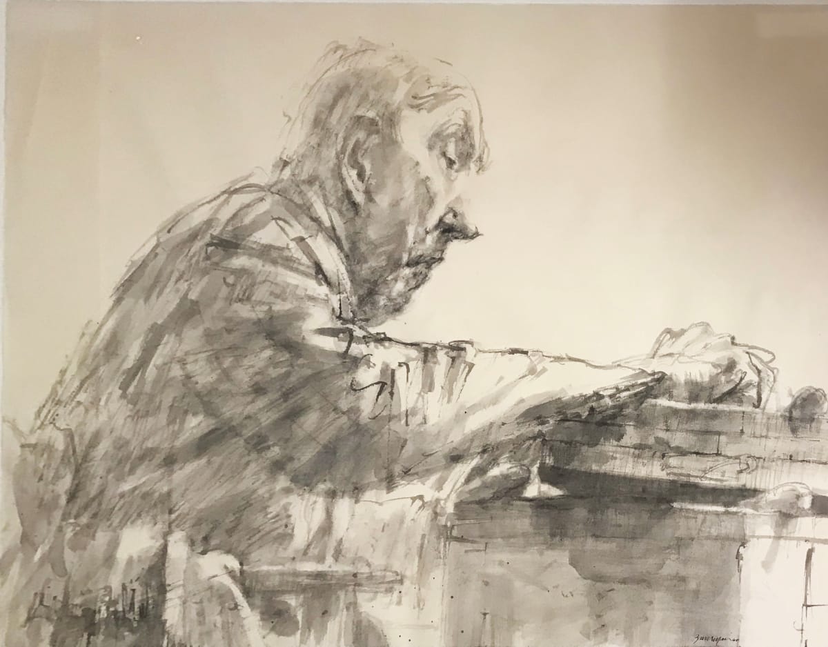 Figure Study IX by Harvey Breverman 